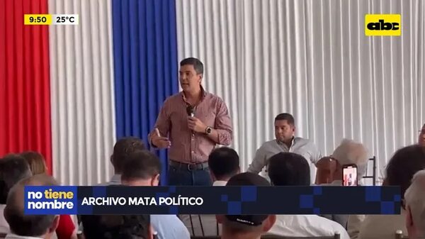#ArchivoMataPolítico: ¿Qué pasó con Santiago Peña? - ABC Noticias - ABC Color