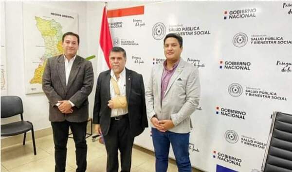 Gobernador de Itapúa se reunió con el Ministro de Salud