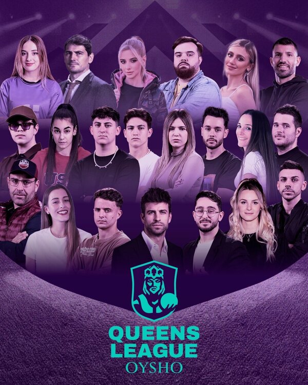 Versus / La liga femenina de la Kings League: La Queens League