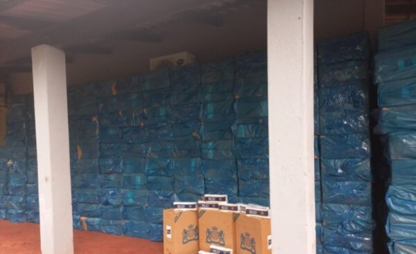 Incautan unas 100 mil cajetillas de cigarrillos