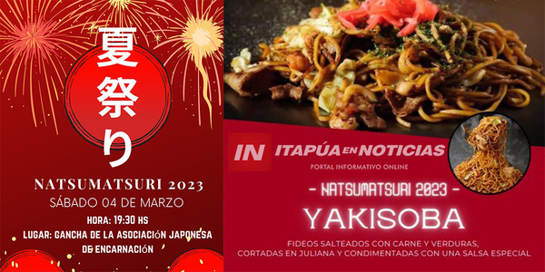 “NATSUMATSURI” VUELVE A ENCARNACIÓN DESPUÉS DE TRES AÑOS EN LA ASOCIACIÓN JAPONESA - Itapúa Noticias