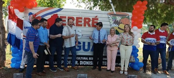 Día Nacional del Tereré: presentan letras corpóreas y recuerdan fecha en Fernando de la Mora - Nacionales - ABC Color