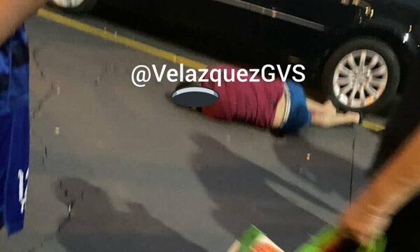 (VIDEO)Sicarios matan a un hombre en pleno estacionamiento de un súper de Asunción