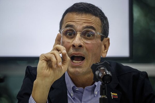 Henrique Capriles toma la delantera para liderar la oposición a Maduro en las presidenciales