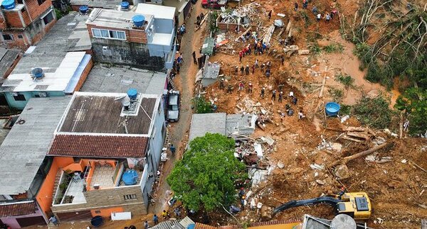 Asciende a 64 el número de muertos en tragedia en el litoral de Sâo Paulo