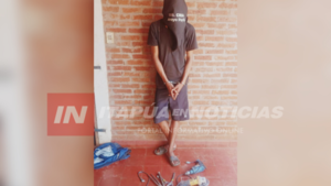 APREHENDIERON A PRESUNTO LADRÓN EN CAMBYRETÁ - Itapúa Noticias
