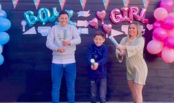 Dahiana Bresanovich y Blas Riveros ya saben qué les trae la cigüeña