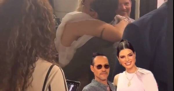 La Nación / ¿Despertó los celos de Nadia? Marc Anthony se mostró muy cariñoso con otra mujer