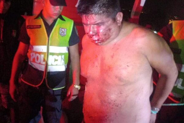 Vecinos reducen a golpes a sujeto que se hacía pasar por miembro del PCC