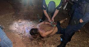 La Nación / Vecinos molieron a golpes a hombre que los habría amenazado, decía que era del PCC