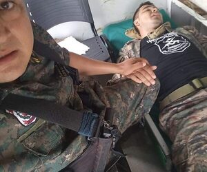 Hieren a policía durante enfrentamiento