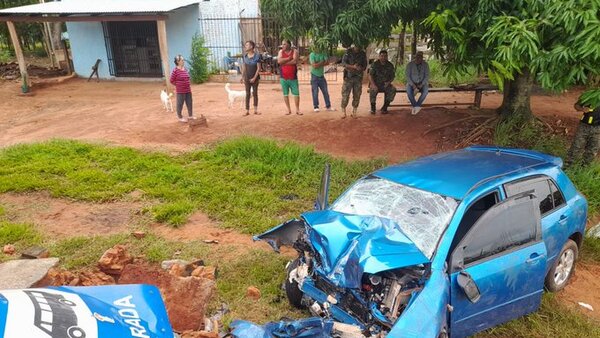 Mortal despiste de vehículo en Caaguazú