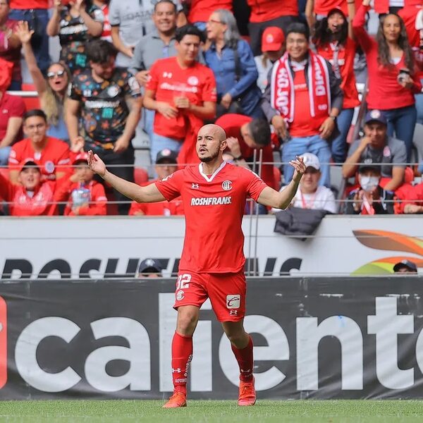 Carlos González anota y gana con el Toluca en la Liga mexicana - Fútbol Internacional - ABC Color