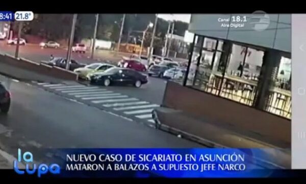 Sicariato en estacionamiento de supermercado de Asunción | Telefuturo