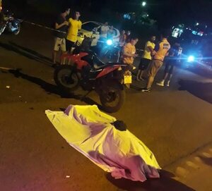 Fatal caída de motociclista sobre la ruta PY02, en Ciudad del Este - ABC en el Este - ABC Color