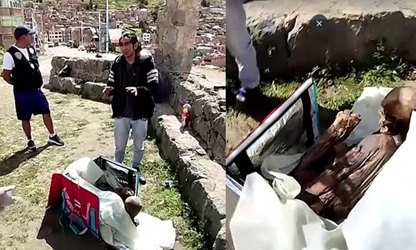 Repartidor de delivery cargaba una momia en una hielera - OviedoPress