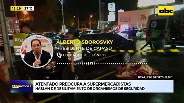 Atentado preocupa a supermercadistas - ABC Noticias - ABC Color