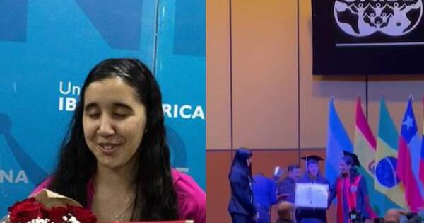 La Nación / ¡Sin límites! Primera psicopedagoga no vidente en el país se graduó como alumna sobresaliente