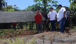 Candidato a diputado visita a emprendedor en Areguá