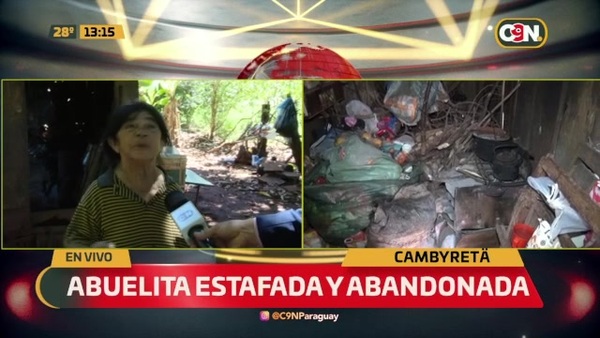 Abuelita estafada y abandonada - C9N