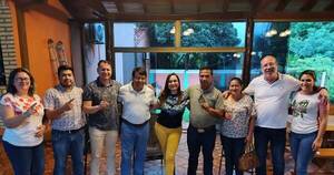 La Nación / Rocío Abed fortalece su equipo mediante el respaldo de importantes dirigentes de Alto Paraná
