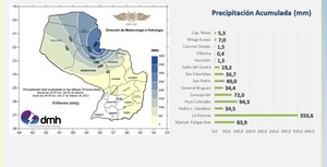Diario HOY | Impresionantes lluvias: en 72 horas, localidad chaqueña dobló promedio de un mes