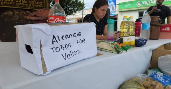 La Nación / Realizan colecta para más de 300 familias damnificadas en Vallemí