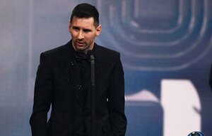 Versus / Lionel Messi se llevó el premio The Best a mejor jugador del mundo