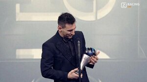 Lionel Messi logra su segundo "The Best"