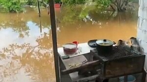 Unas 1.500 familias están afectadas por inundaciones en Vallemí