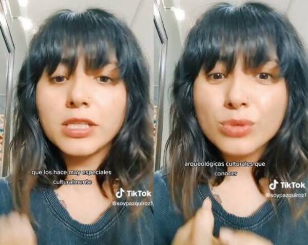 [VIDEO] Atendé todo lo que dijo una tiktoker colombiana sobre nuestro país