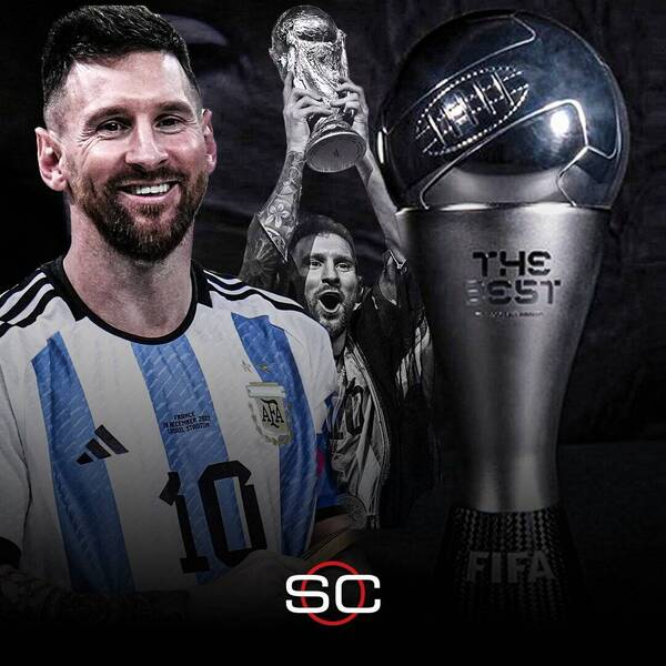 [VIDEO] ¡Estaba cantado! Messi fue elegido como el mejor jugador del mundo