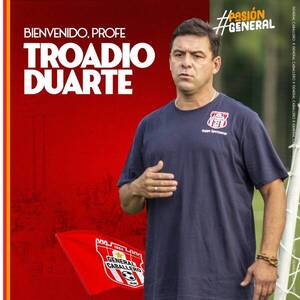 Troadio Duarte es el nuevo técnico de General Caballero JLM