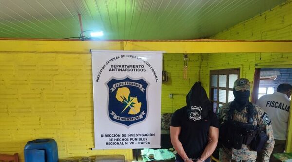 Incautan droga y detienen a una persona con orden de captura en Itapúa