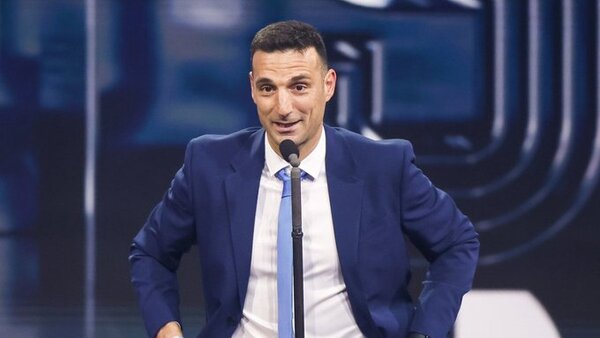 Lionel Scaloni, mejor entrenador del año para la FIFA