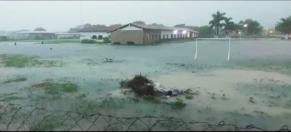 Puerto Casado bajo agua: «La primera vez que ocurre algo así»