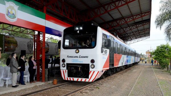 Más de 400.000 personas usaron el tren entre Encarnación y Posadas