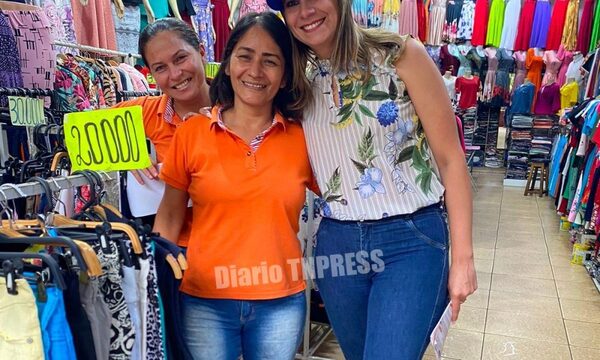 Roya Torres presenta propuestas electorales y recibe apoyo de trabajadores de la vía pública – Diario TNPRESS