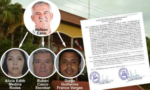 Nelson Cano adjudicó la construcción de empedrados en Hernandarias, a empresas con las ofertas más altas – Diario TNPRESS