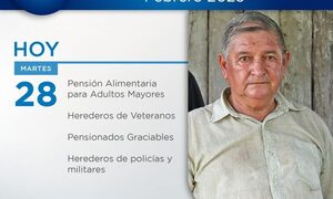 Se cobra hoy pensión de adultos mayores
