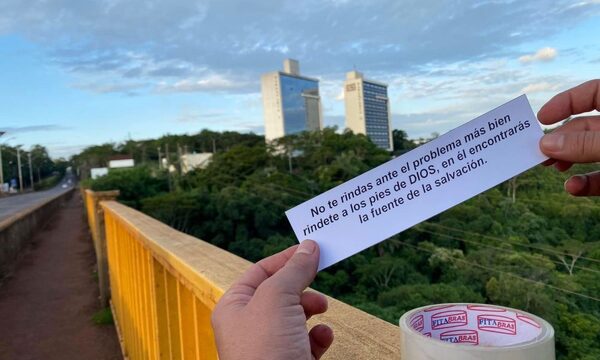 Alarman suicidos en Puente Cavalcanti y llaman a instalar vallas