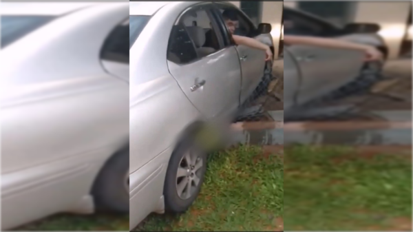 [VIDEO] Policías atropellaron una vivienda: “Estaban totalmente ebrios”