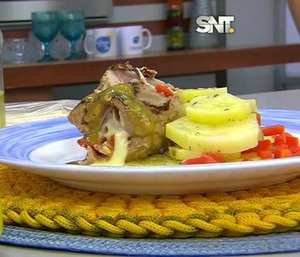 Bloque Cocina de la Mañana de Cada Día: ´´Lomito de cerdo relleno'' - SNT