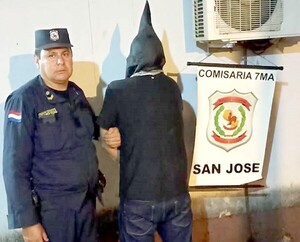Ka’ure discutió con su doña dentro del automóvil y luego opyta preso - La Clave