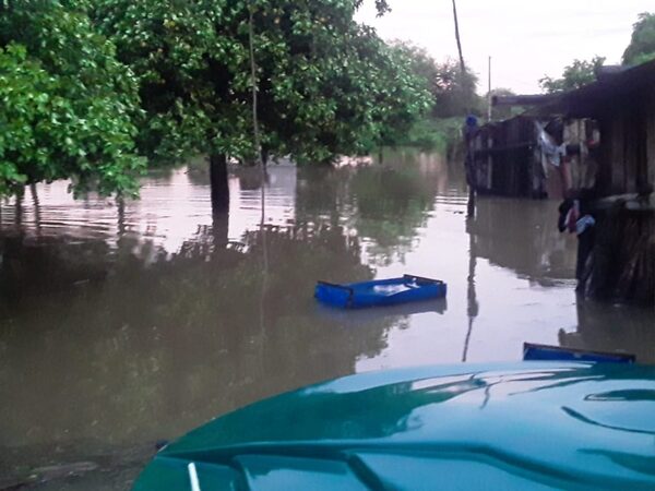 Puerto Casado, una de las zonas más críticas a causa de las inundaciones