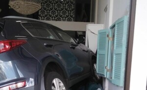 Conductora sexagenaria se descompensó tras el choque