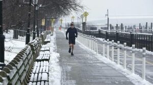 Nueva York registra su mayor nevada en un invierno inusualmente templado