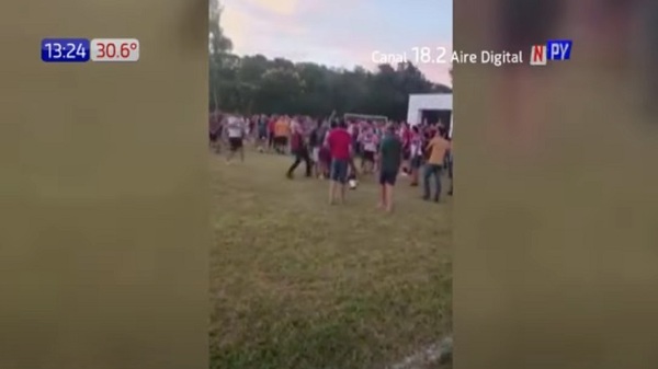 Otra batalla campal tras encuentro deportivo - Noticias Paraguay