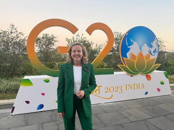 Nadia Calviño asegura que mientras avanza la guerra en Ucrania se complica llegar a un acuerdo en el G20 - Revista PLUS
