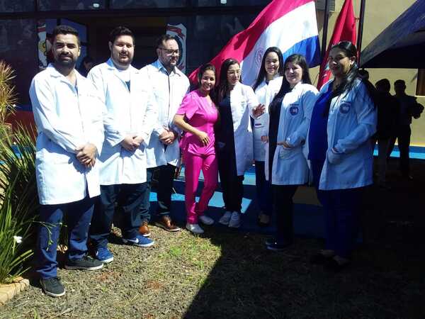 Reinauguran dispensario médico policial en un convenio con la Universidad Central del Paraguay - Radio Imperio
